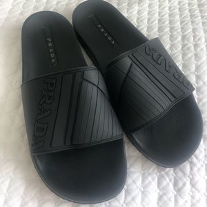 Prada rubber sandals